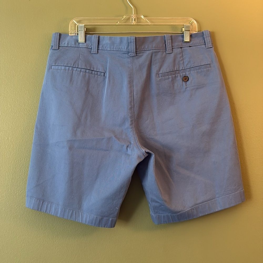 J. Crew 9" Stretch Chino Short  Baby Blue Sz 35 - Picture 5 of 6